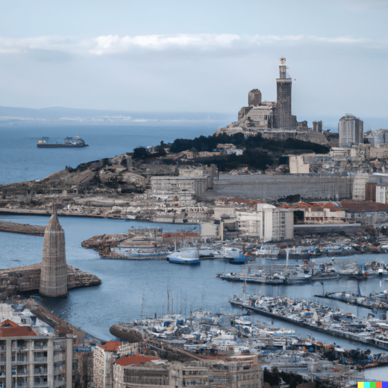 DALL·E 2023 09 15 16.43.26 Peux tu me faire une image de la ville de Marseille