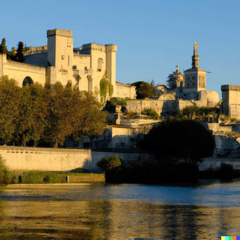 DALL·E 2024 01 26 16.30.01 peux tu me faire un image de la ville de avignon